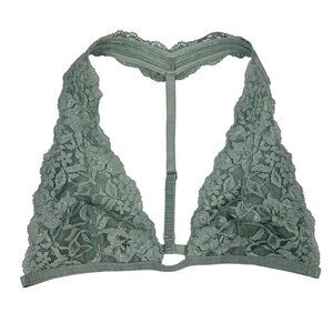 Intimately Free People Truly Madly Deeply Lace Bralette Green - Size Small
